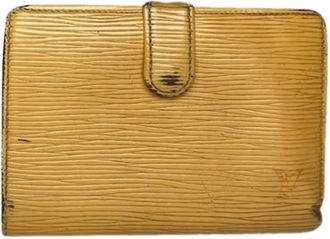 Louis Vuitton Pre-owned Wallets, female, Yellow, Size: ONE SIZE Pre-owned Vintage Wallet