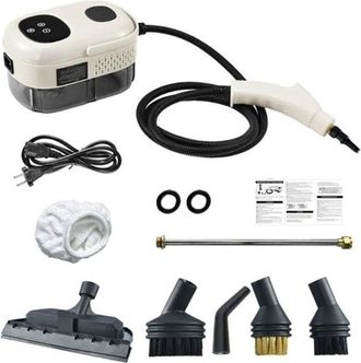 No Brand Limpiador A Vapor De Alta Presi&oacute;n, 2500 W, Port&aacute;til, Con 3 Bares Y Temperatura Regulable, Para Cocina, Ba&ntilde;o, Coche Y Electrodom&eacute;sticos
