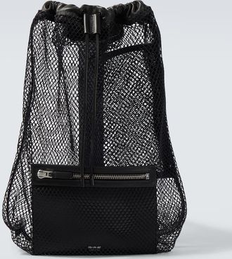 Tom Ford Leather-trimmed backpack