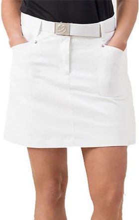 Daily Sports Lyric 45cm Womens Golf Skort in White at Nordstrom, Size 16