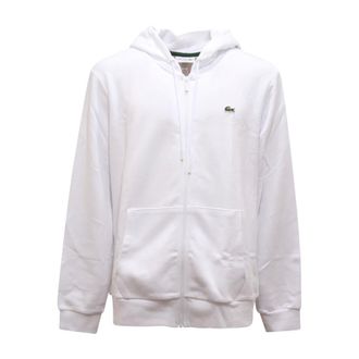 Lacoste Heren, Sweatshirts & Hoodies, Wit, Maat: XL