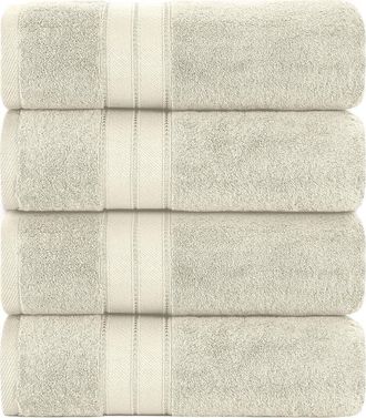 Modern Threads SpunLoft(TM) Bath Sheet - 35 x 66 - Pack of 4 in Sand at Nordstrom Rack