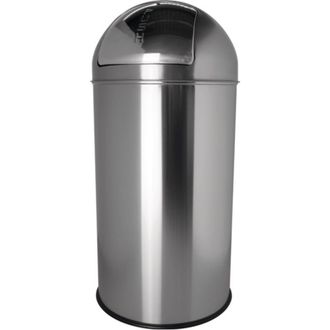 Helit Recipiente Para Residuos Con Trampilla Acero Inoxidable De