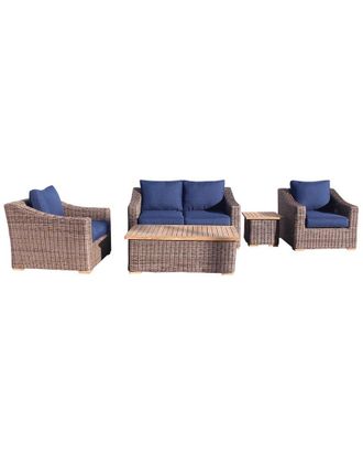 Courtyard Casual Tivoli 4 Pc Loveseat Set