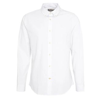 Barbour Tailored Crest Poplin Shirt - male - Barbour - Formal Shirts - White - XL - Shirts