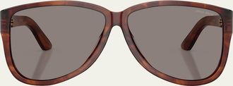 Miu Miu MU A08SF Acetate Aviator Sunglasses