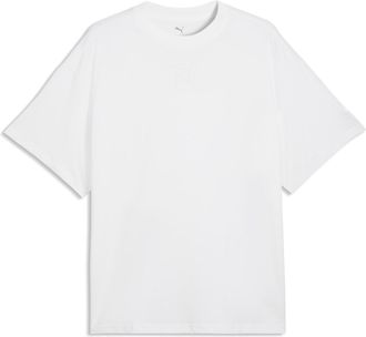 Puma T-shirt oversize Fundamentals da uomo, Accessori, Bianco, 3XL
