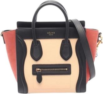 Celine Pre-owned Vintage Handbag - Dames - Vintage Handtas - Veelkleurig - ONE Size - Leer - Vintage
