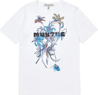 Munthe T-shirts - Dames - T-shirts - Wit - 2XS - Tops