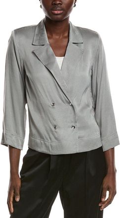 Ganni Washed Satin Shirt