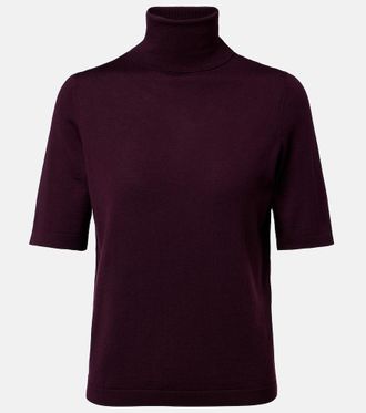 Jardin Des Orangers Turtleneck virgin wool sweater