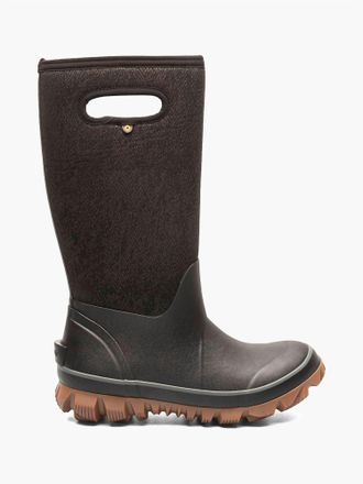 Bogs Womens Whiteout Faded Winter Boots In Black