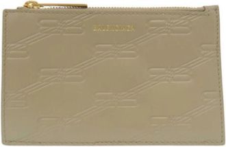 Balenciaga Pre-owned Wallet - unisex - Vintage Accessoires - Beige - ONE Size - Leer - Vintage
