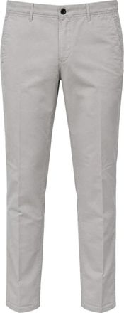 Incotex Summer Saten Broeken - Heren - Chinos - Grijs - W35 - Satijn - Broeken