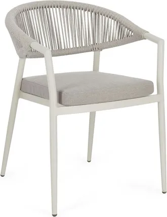 OEM Silla De Jard&iacute;n Bolzano Mira De Aluminio Beige