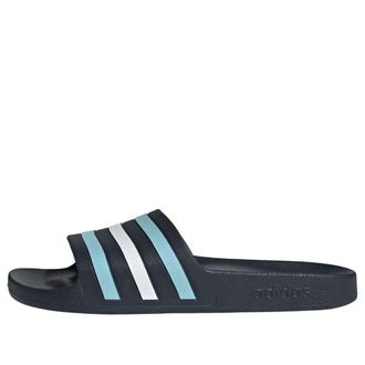 adidas Adilette Aqua Slides Night Navy Icey Blue HQ2452