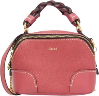 Chlo&eacute; Pre-owned Cross Body Bags, female, Pink, Size: ONE SIZE Pre-owned Cross Body Bag