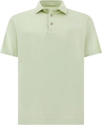 Paul & Shark Paul&Shark T-shirts en Polos - Heren - Polos - Groen - L - Tops