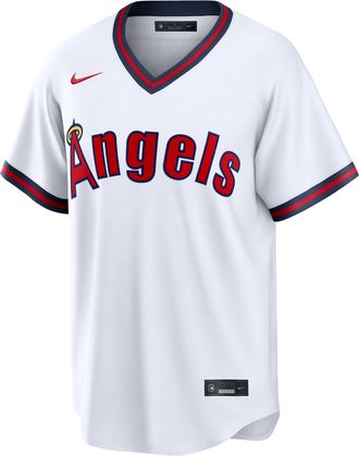 Nike Logan OHoppe Los Angeles Angels Nike Mens MLB Replica Jersey in White | RP260DR5AN9-G5K