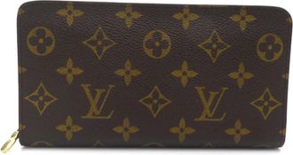 Louis Vuitton Brown Monogram Monogram Long Wallet (Bi-Fold) (Pre-Owned)