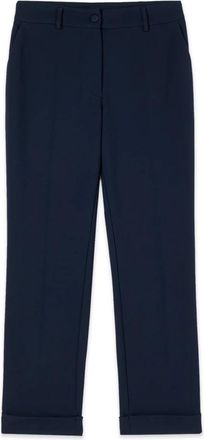 Oltre Straight Broeken - Dames - Vrijetijds broeken - Blauw - 4XL - Broeken