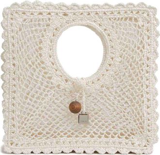 Jacquemus Borsa a mano Jacquemus Le Petit Carr&eacute; Spiaggia