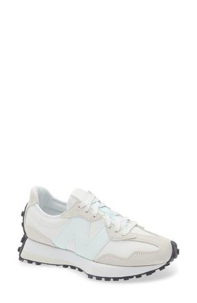 New Balance 327 Sneaker in Nb 103 White/glint Blue at Nordstrom, Size 11.5