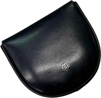 Cartier Pre-owned Wallets, unisex, Black, Size: ONE SIZE Pre-owned Coin Purse / Coin Case