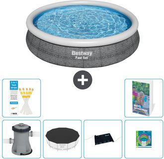 Bestway Piscina Bestway Fast Set Redonda - 366x76 Cm - 7-piezas S211
