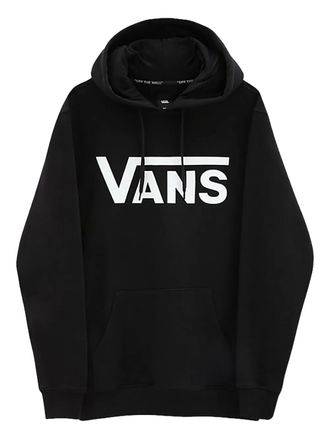 Vans logo-print hoodie - Black