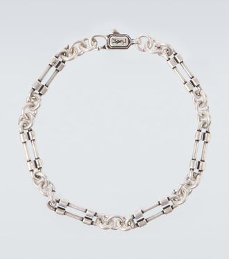 Saint Laurent Cassandre chain bracelet