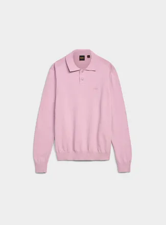 BOSS Mens Asac embroidered-signature Polo Shirt