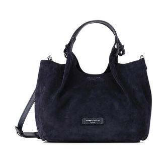 Gianni Chiarini Dames, Tassen, Blauw, Maat: ONE Size Leer