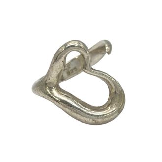 Tiffany & Co. Open Heart Silver Silver 925 Band Ring (Pre-Owned)
