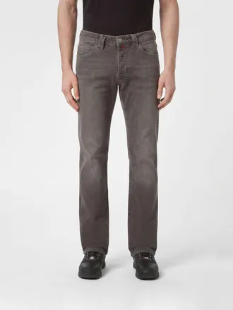 Billionaire Boys Club Skinny Fit Cotton Denim Jeans with Embroidered Rear Logo