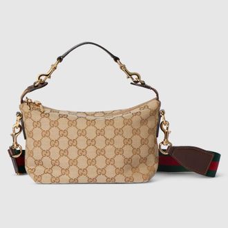 Gucci Brera Small Crossbody Bag, Beige, GG Canvas