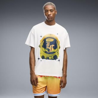 Puma T-shirt oversize LaFranc&eacute; Heem Aerospace da uomo, Abbigliamento, Bianco, 3XL