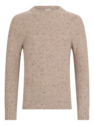 Malo speckled sweater - Beige