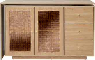 Urban Meuble Escritorio de esquina modular con tablero giratorio de 360&deg;