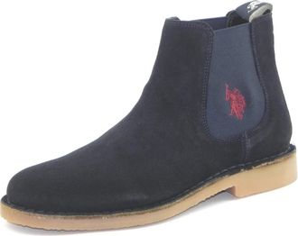 U.S.Polo Association Stijlvol Shirt - Heren - Chelseaboots - Blauw - 44 EU - Pailletten - Schoenen