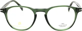 David Beckham DB1018 Round Acetate Eyeglasses - Green