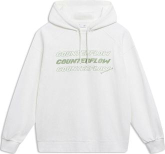 Li-Ning Counterflow Graphic Hoodie White AWDT531-1