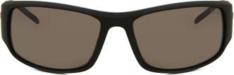 Bolle King Polarized BS026002 Mens Sunglasses Black Size 63