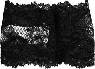 Dolce & Gabbana Foulard in Pizzo - - Accessories - Donna - Nero - ONE SIZE
