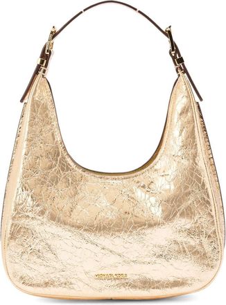 Michael Kors small Nolita shoulder bag - women - Leather - One Size - Gold