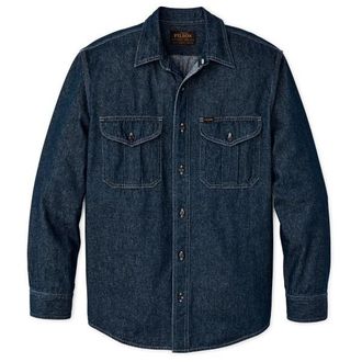 Filson Denim Guide Shirt Hemd f&uuml;r Herren | blau