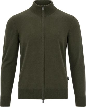 HUGO BOSS Cardigan - - Knitwear - Uomo - Verde - XL