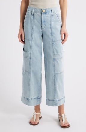 パンツ BRUNELLO CUCINELLI WIDE SMART COTTON DENIM EFFECT TROUSERS Brunello Cucinelli - Denim Cotton Pull-On Pant | Mitchell Stores