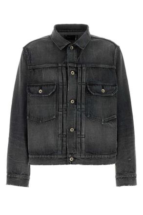 sacai Black Denim Jacket