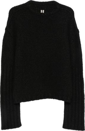 Rick Owens Ribbed-knit Long-sleeve Sweater